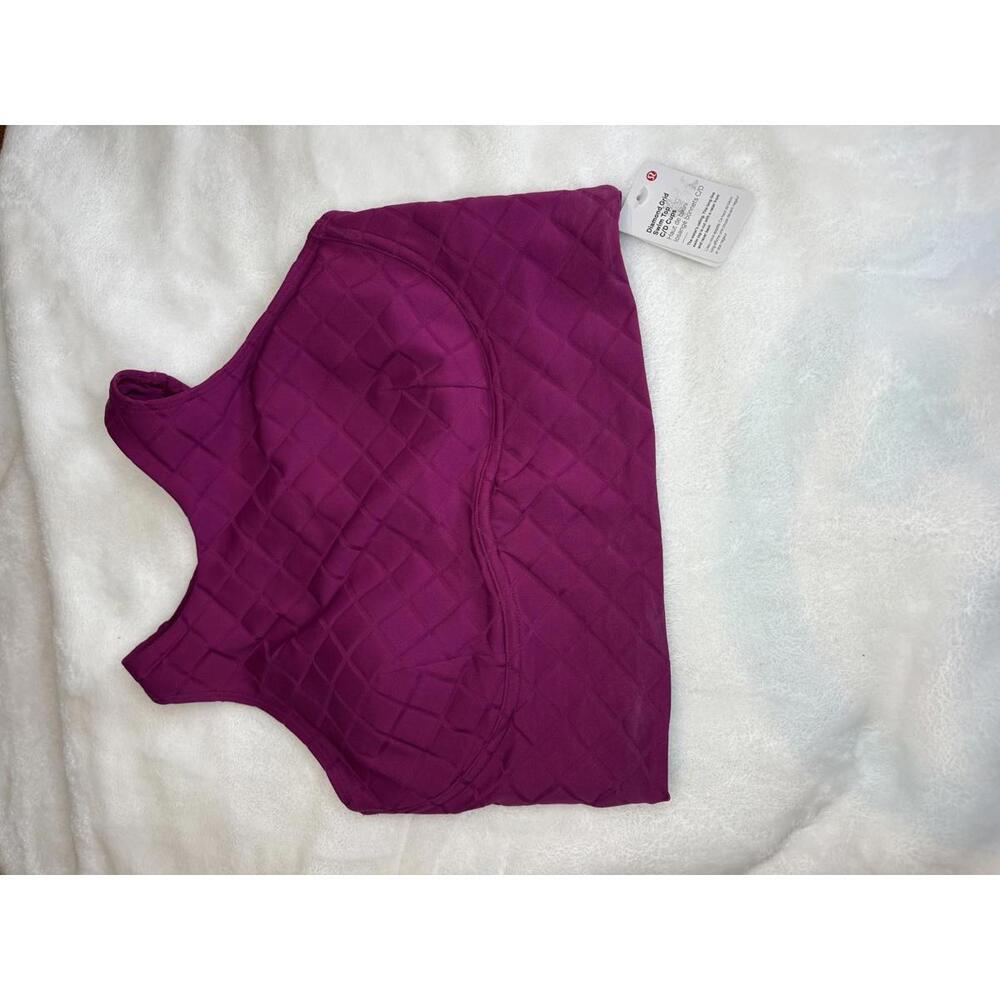 Lululemon Diamond Grid Swim Top C/D Cups - Size 10